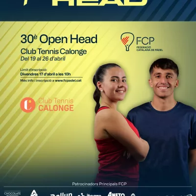 cartell open head padel ctc 2026